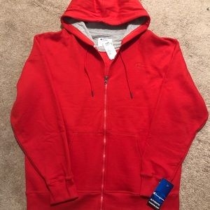 $$NEW - Champion Full Zip Hoodie - Red - XL$$